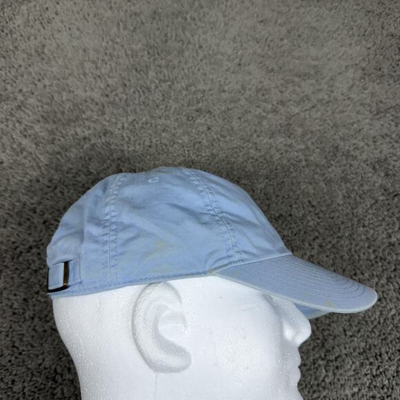 Life Is Good Hat Cap Strap Back Womens Adjustable Blue Embroidered Flower Logo - Picture 5 of 12